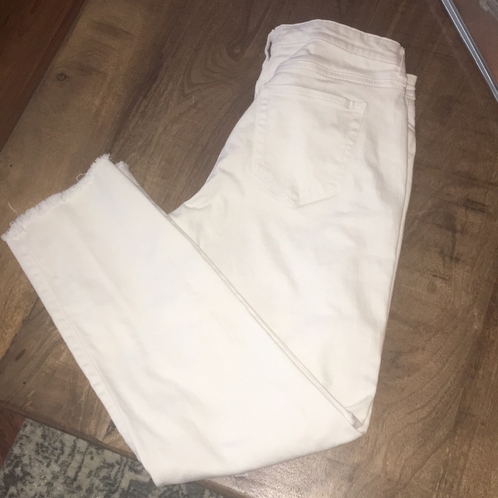 GAP white denim jeans, Sz 30